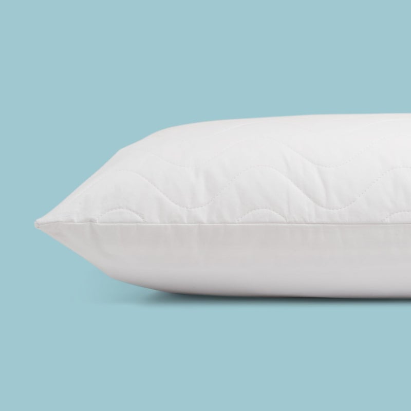 Mediflow Quilted Pillow Protector: Zippered Protection from Dust and Allergens  Adds a Layer of Luxury and Comfort - Image 3